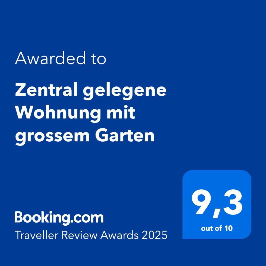 Zentral Gelegene Wohnung Mit Grossem Garten Interlaken Exterior photo